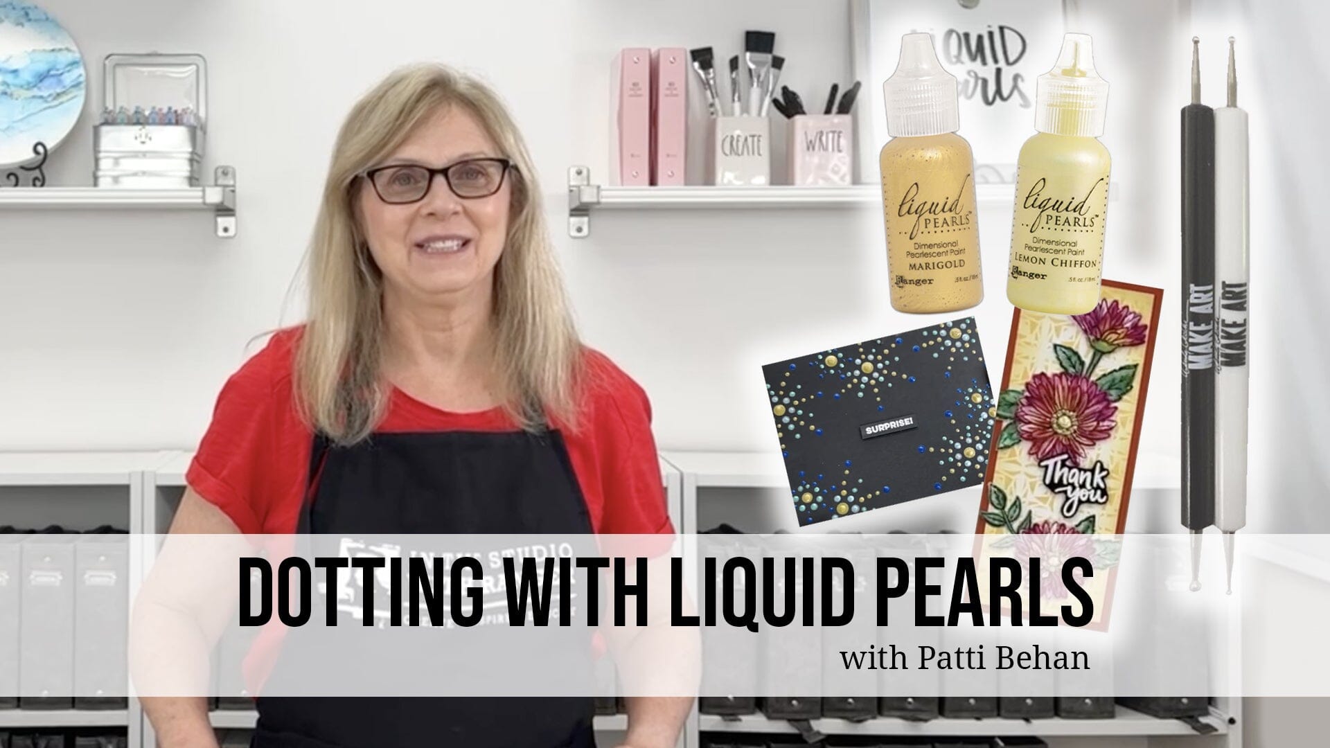 Dotting with Liquid Pearls