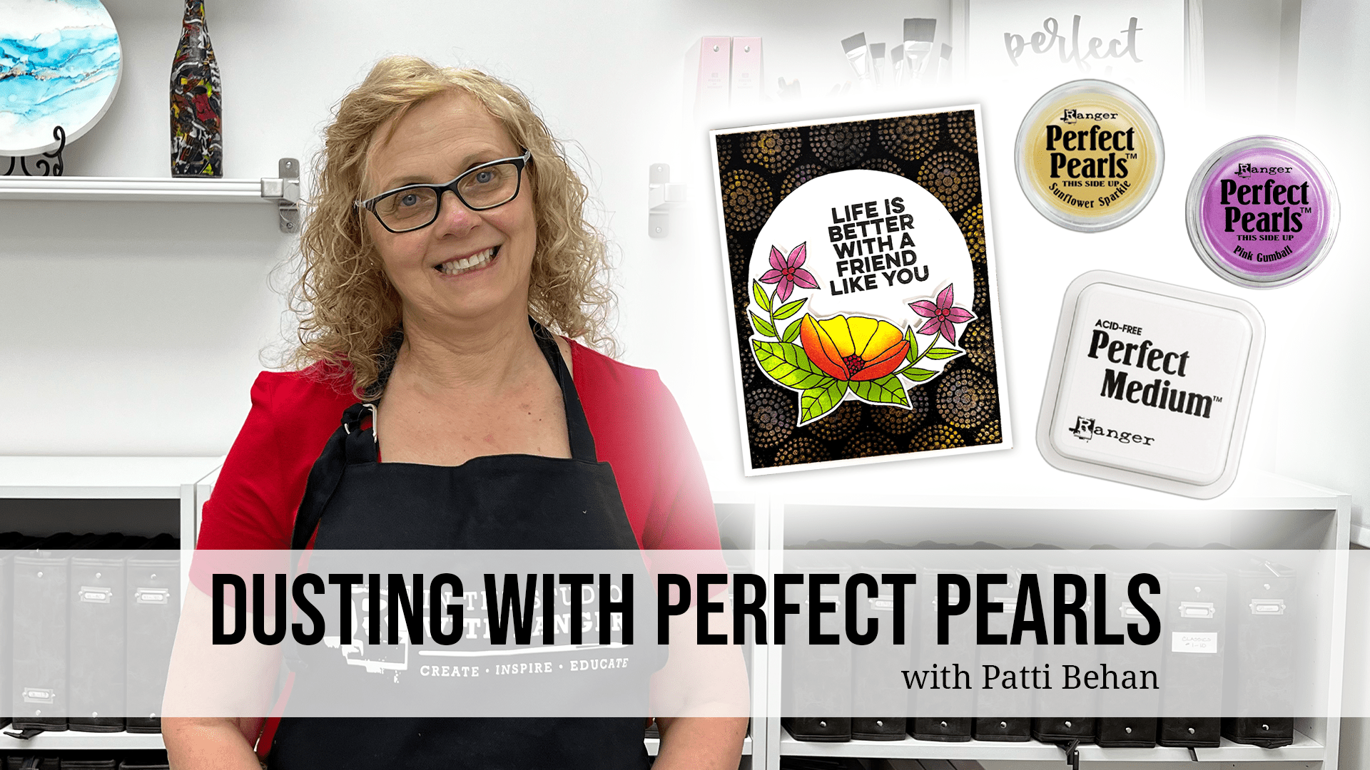 Dusting with Perfect Pearls