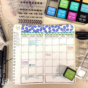 Dyalog Monthly Bullet Journal Spread by Taylor Huizenga