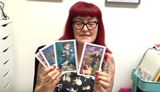 Dylusions Adhesive Canvas & Postcards