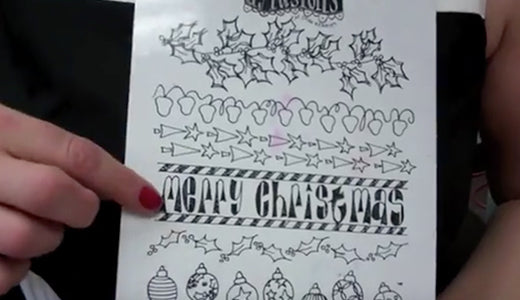 Dylusions Seasonal Stamps