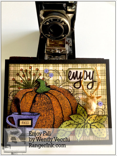 Enjoy Fall Card by Wendy Vecchi