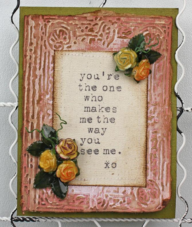 Faux Porcelain UTEE Mother’s Day Card