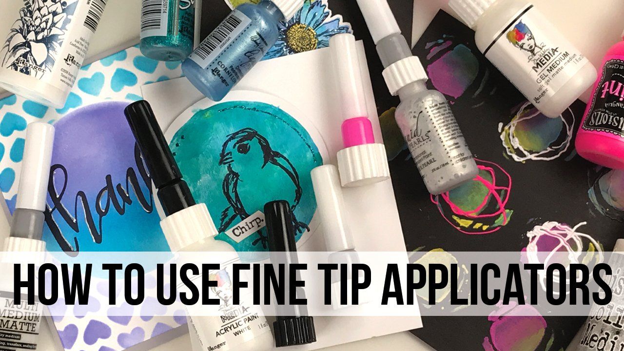 How to Use Fine Tip Applicators