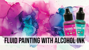 Fluid Painting with Alcohol Ink