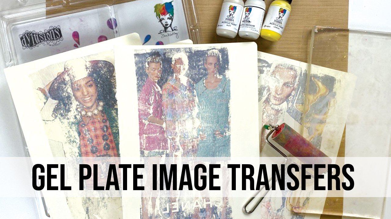 Gel Plate Image Transfers