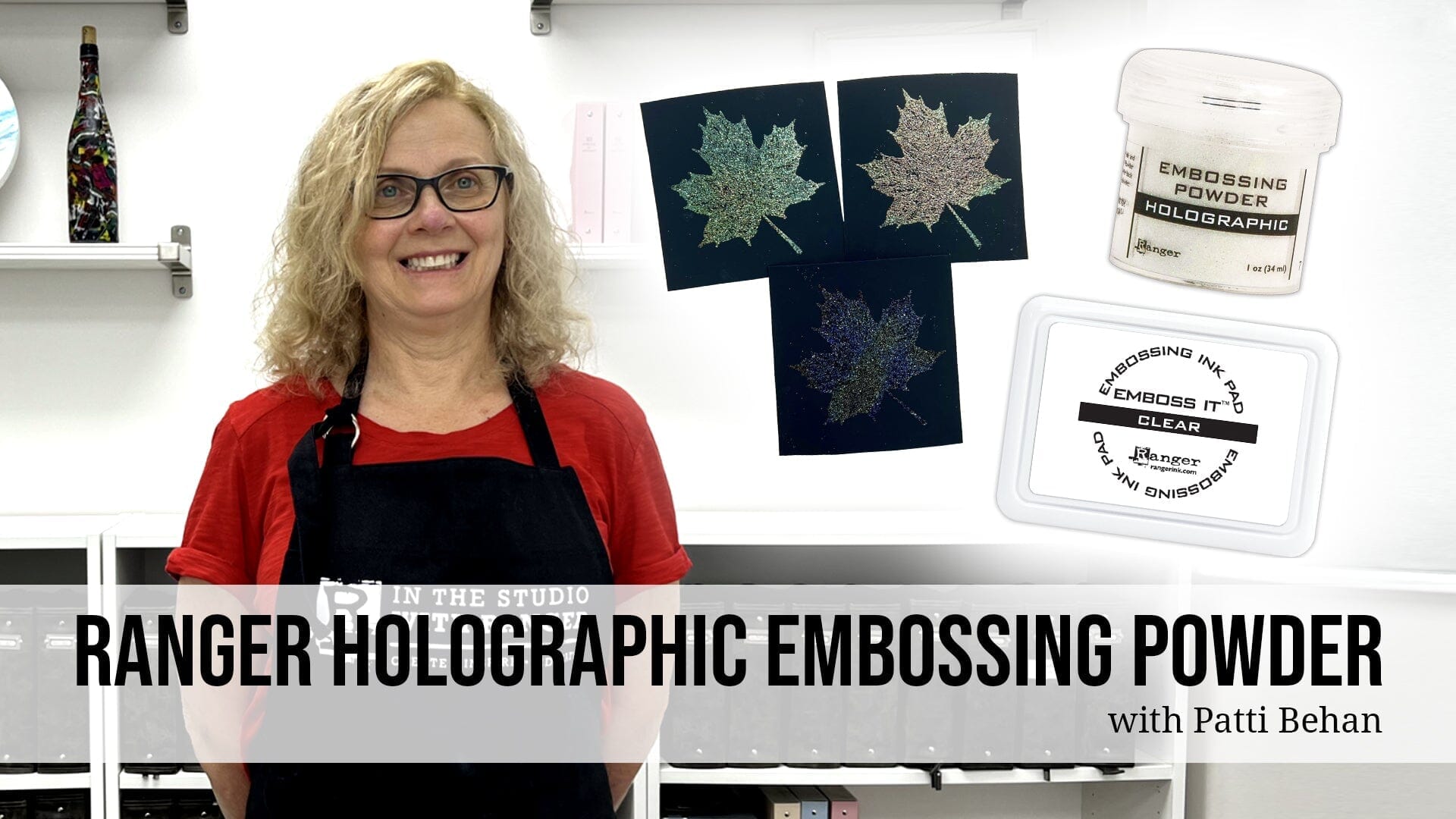 How to Use Ranger’s Holographic Embossing Powder for Mesmerizing Effects