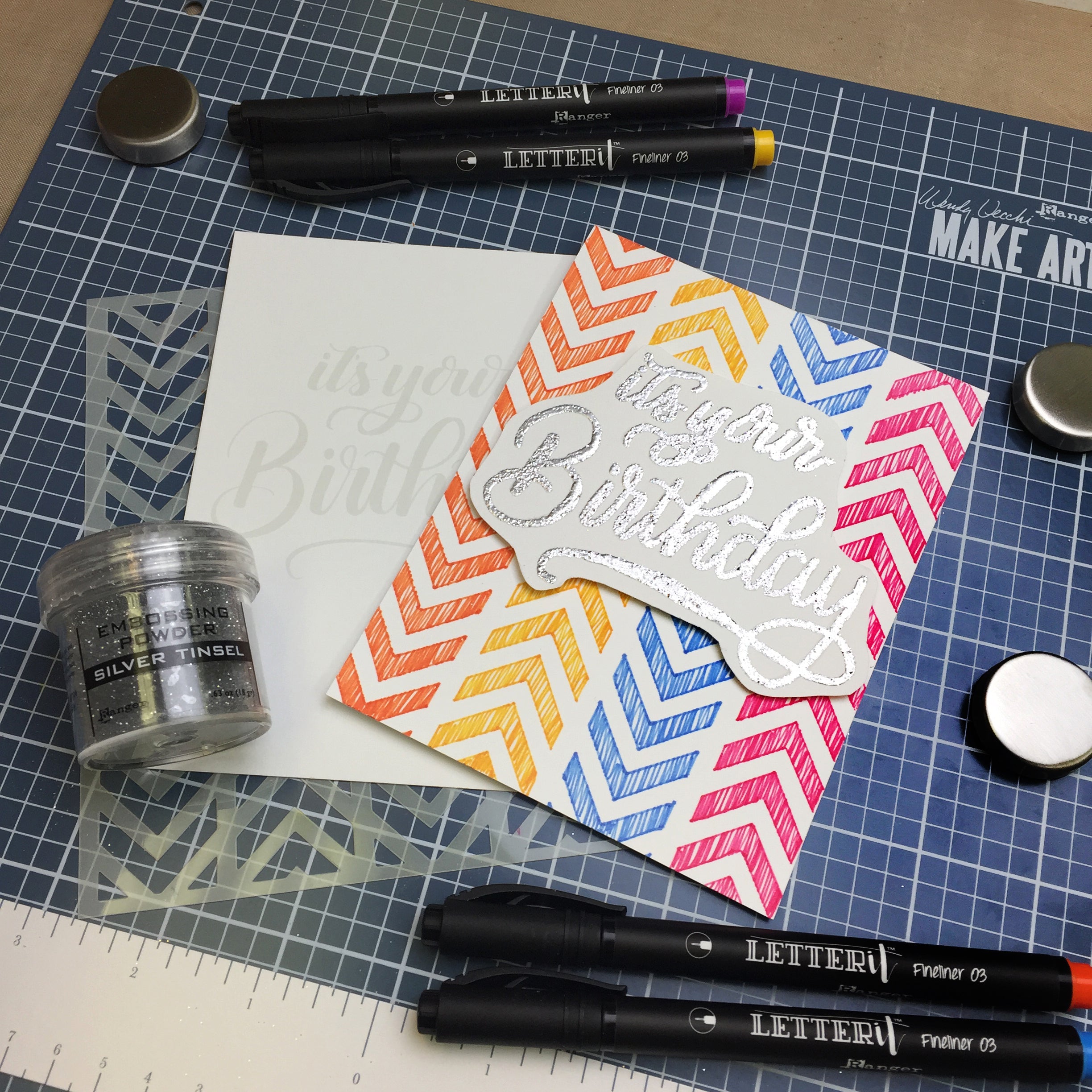 Letter It™ DIY Birthday Card