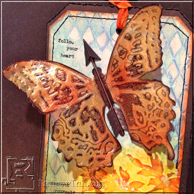 Liquid Pearls Butterfly by Anita Houston