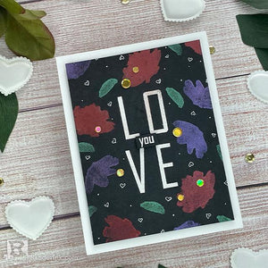 Love You Card by Joy Baldwin