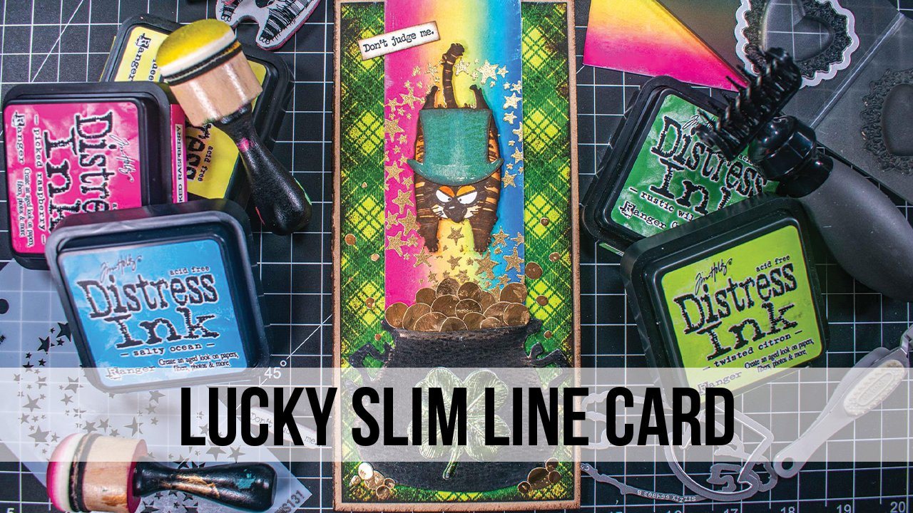 Lucky Slim Line Card by Ryan Swift