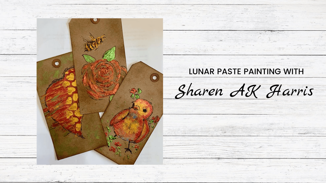 Lunar Paste Painting with Sharen Harris