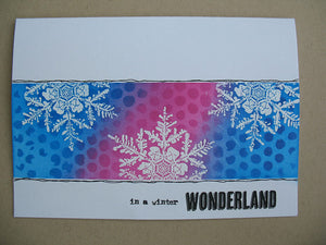 Masked Winter Wonderland Card