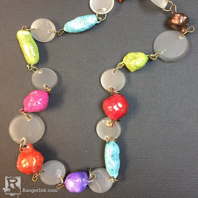 ICE Resin QuickCure Clay Enamel Necklace