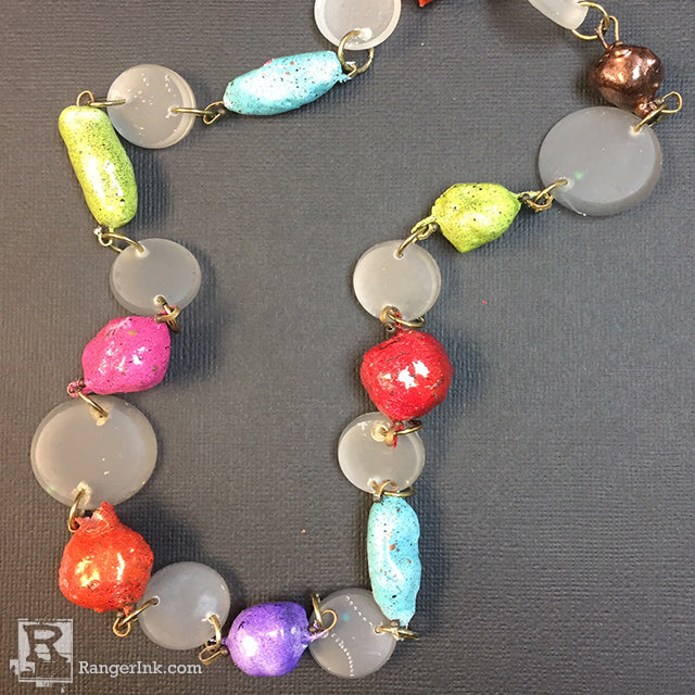 ICE Resin QuickCure Clay Enamel Necklace