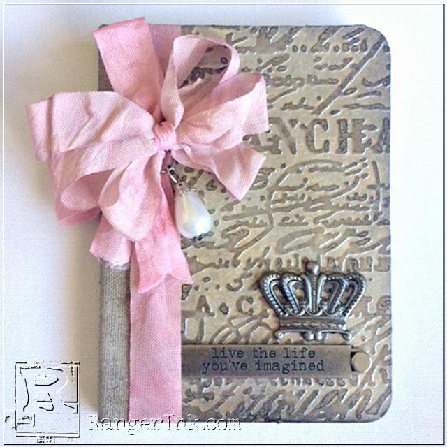 Mini Holiday Notebook by Yvonne Blair