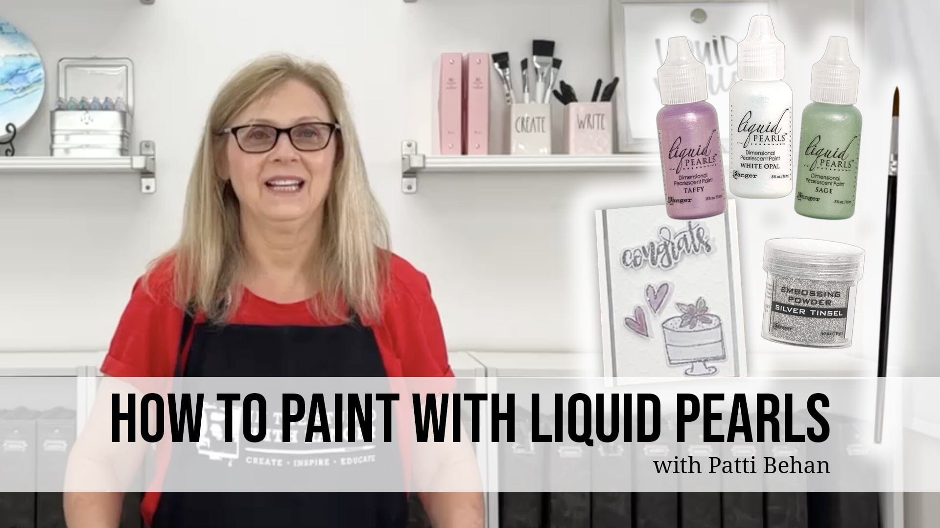 How to Paint with Liquid Pearls