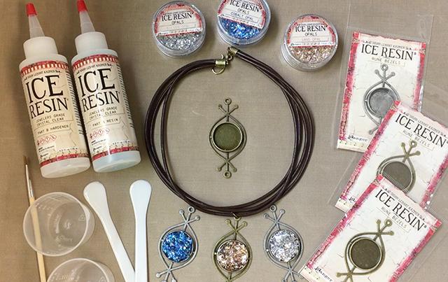 Patti Behan ICE Resin® Opal Fauz Druzzy Bezel