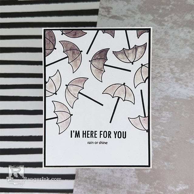 Perfect Pearls Rain or Shine Card by Jess Francisco