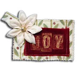 Perfect Pearls™ Joy Gift Card Holder Ornament By Lisa Dixon