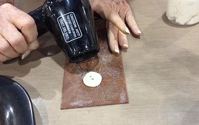 Quick Cure Clay Buttons