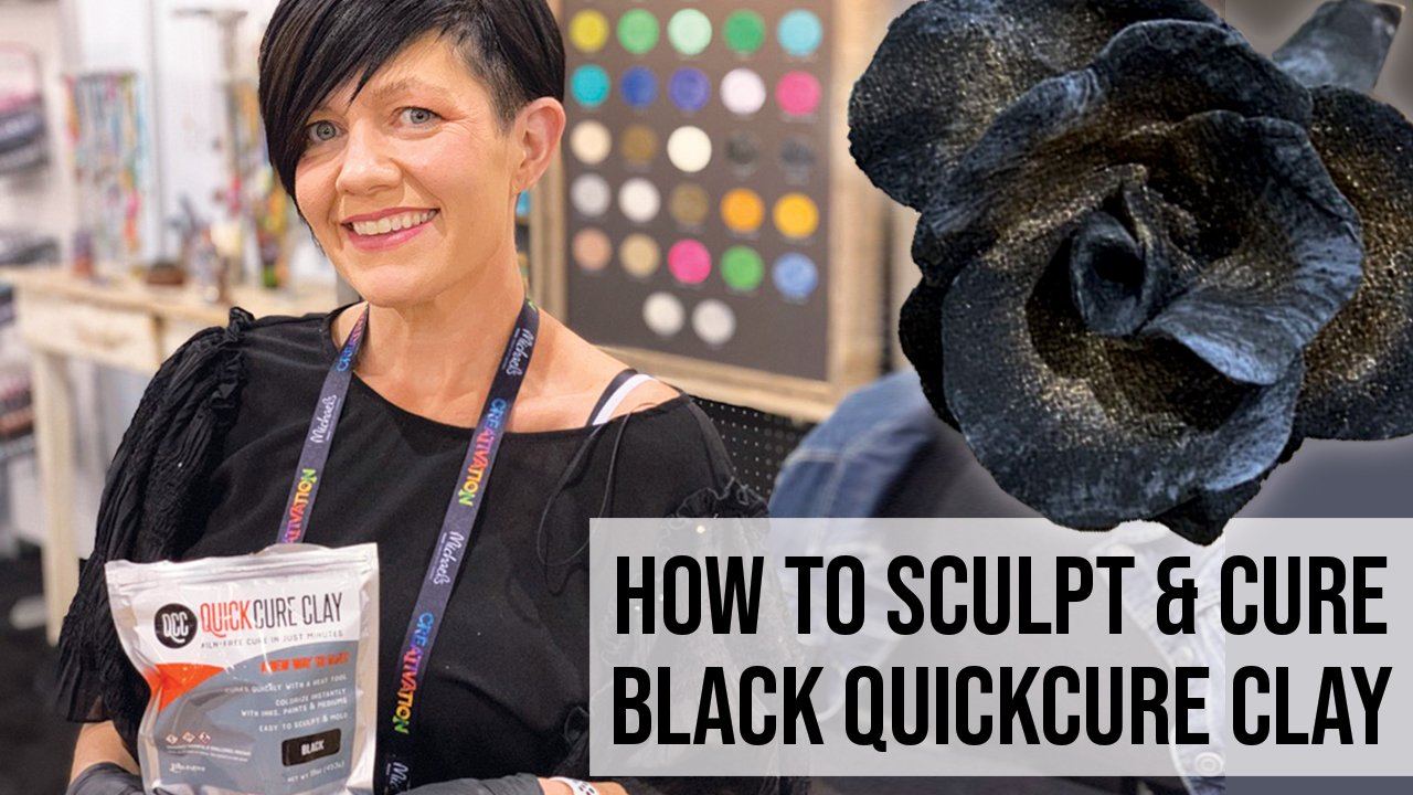 How to Sculpt & Cure Black QuickCure Clay