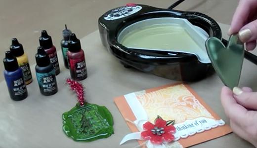 Ranger Melt Art Colorizing Basics