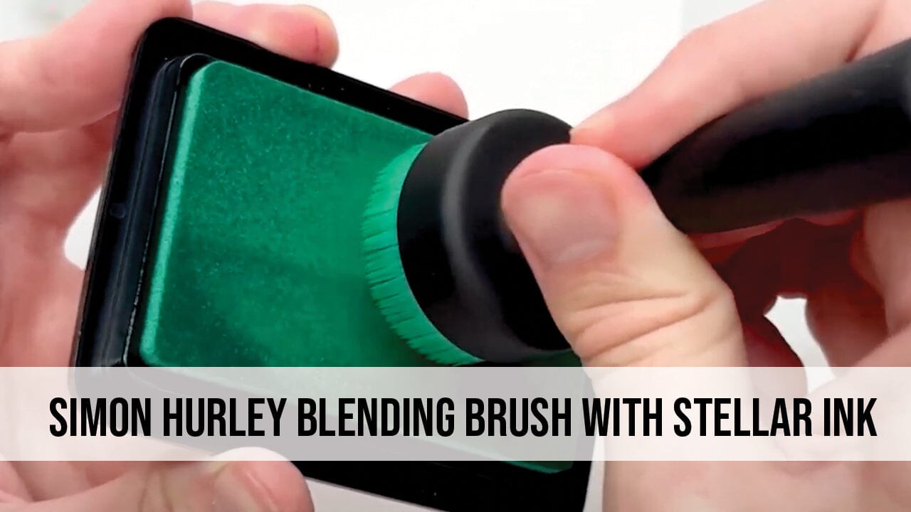 Simon Hurley Blending Brushes with Stellar Inks