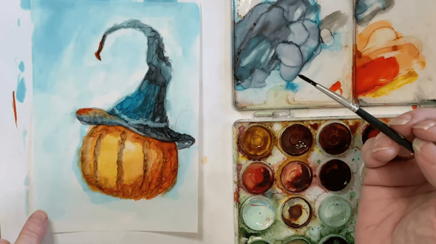 Whimsical Pumpkin Demo with Sharen AK Harris