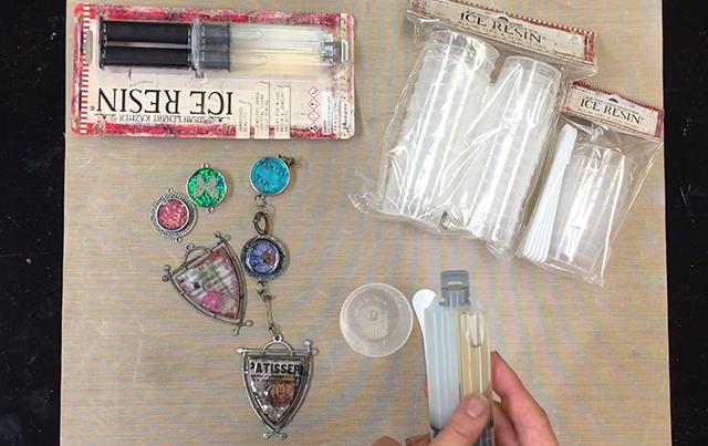 Susan Lenart Kazmer Mixing ICE Resin® from the Plunger