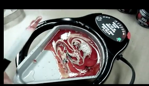 Terry Horvath's creating embellishments using UTEE