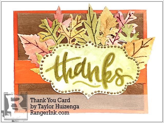 Thank You Card by Taylor Huizenga