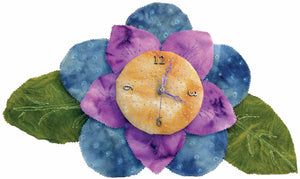 Tie-Dyed Flower Clock By Roni Johnson