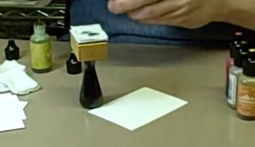 Tim Holtz Demos Adirondack® Alcohol Inks