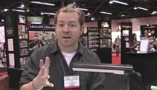 Tim Holtz Demos Distress Ink™ with Studio Multi-Medium at CHA Winter 2010