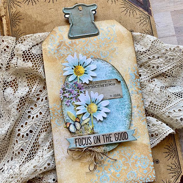 Tim Holtz Distress Focus on the Good Tag by Paula Cheney