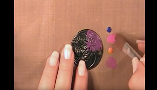 Vintaj Metallic Patina: Raku Effect