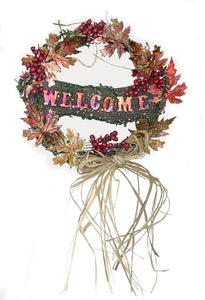 Welcome Fall Wreath by Patti Behan