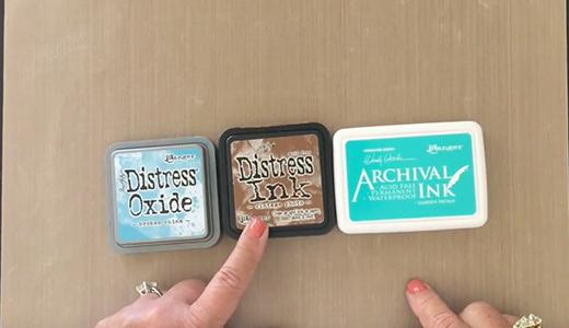 Wendy Vecchi Archival Ink vs Distress