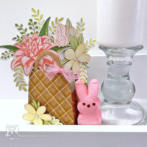 Wendy Vecchi Floral Easter Basket by Lauren Bergold