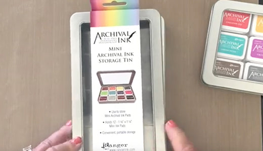 Wendy Vecchi Mini Archival Ink Storage Tin