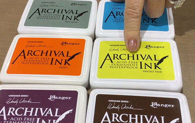 Wendy Vecchi New Archival Inks 2018