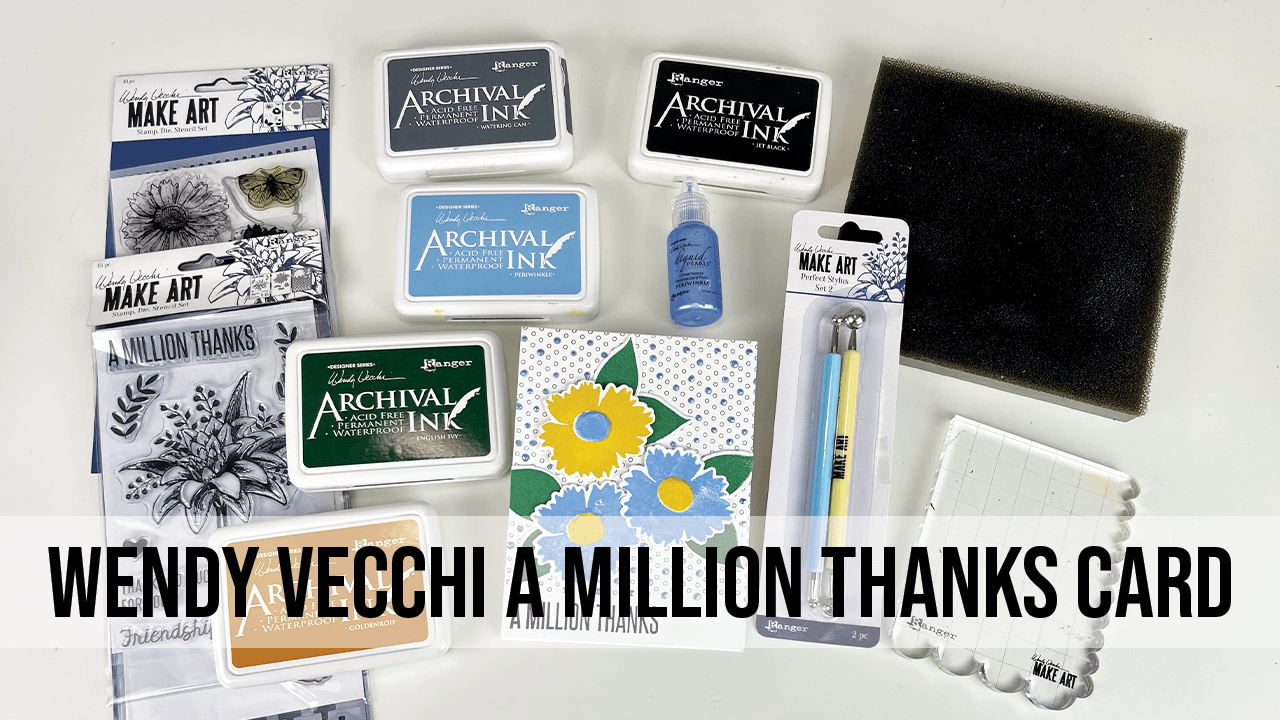 Wendy Vecchi A Million Thanks Card