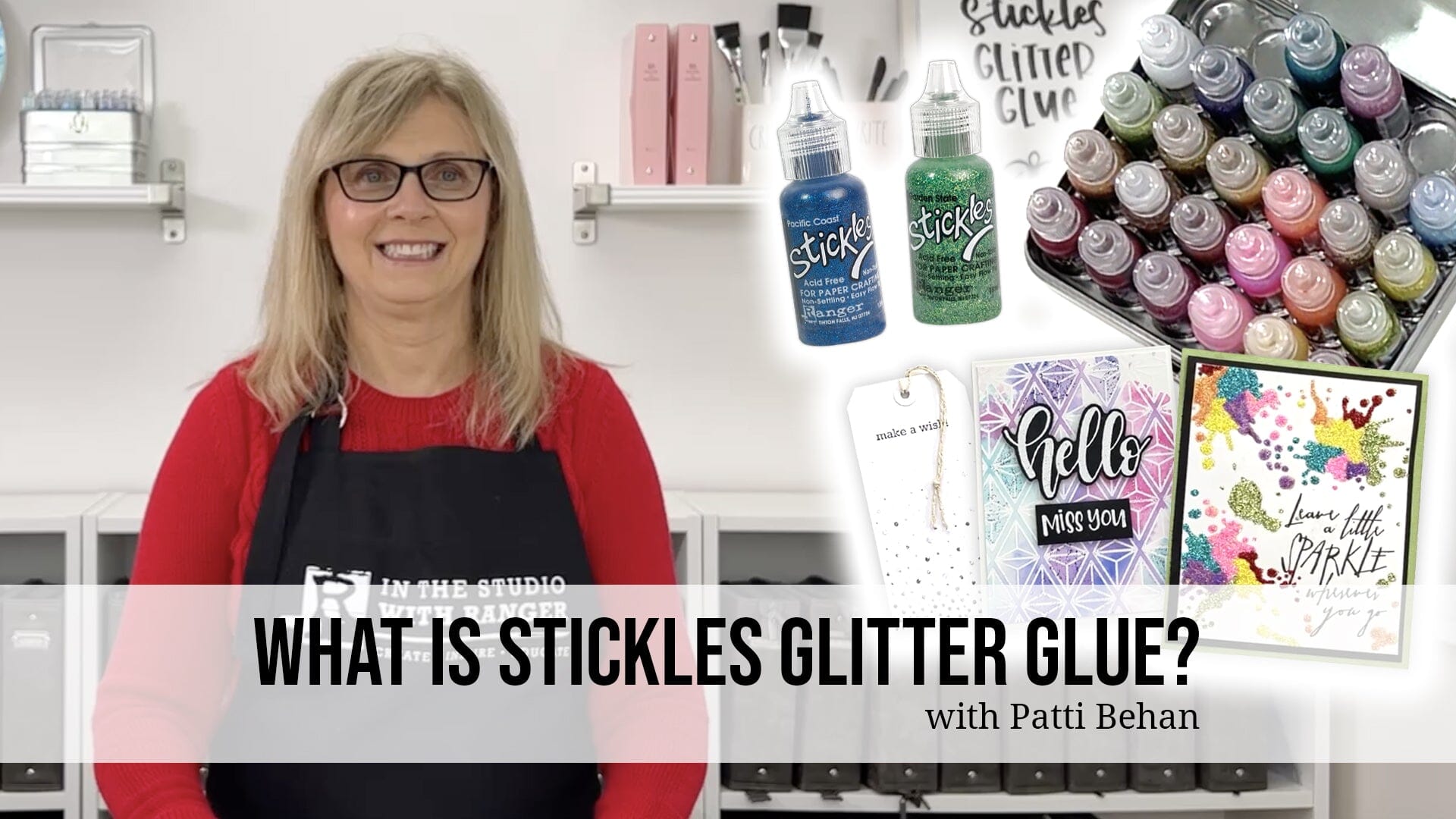 What is Stickles Glitter Glue?