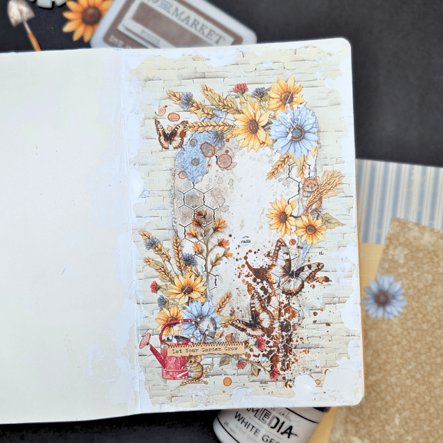 49 and Market Whispering Way Journal Page by Jessica Mikels