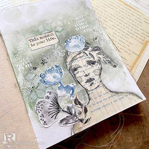 Dina Wakley This Moment Journal Page by Megan Whisner Quinlan