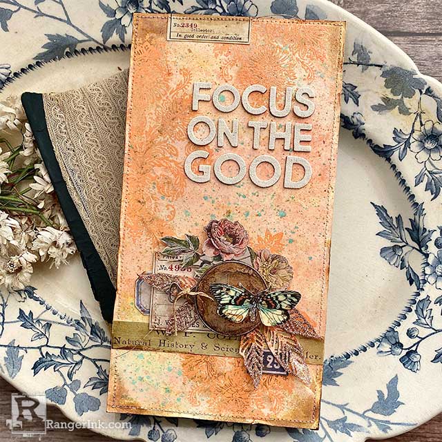 Distress Focus on the Good Vignette Tray by Paula Cheney
