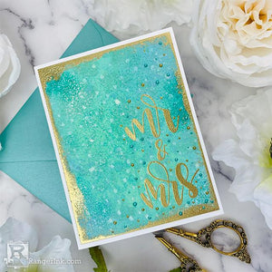 Letter It™ Mr. & Mrs. Wedding Card by Joy Baldwin