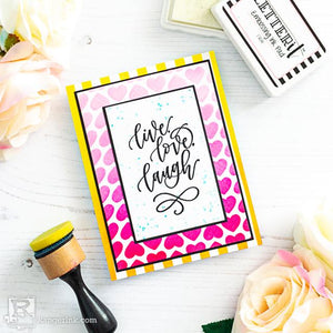 Letter It™ Ombre Encouragement Card by Laura Volpes