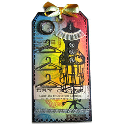 Archival Ink Dry Goods Tag By Linda Cain